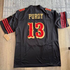 NEW NFL San Francisco 49ers  PURDY #13 Adult Large